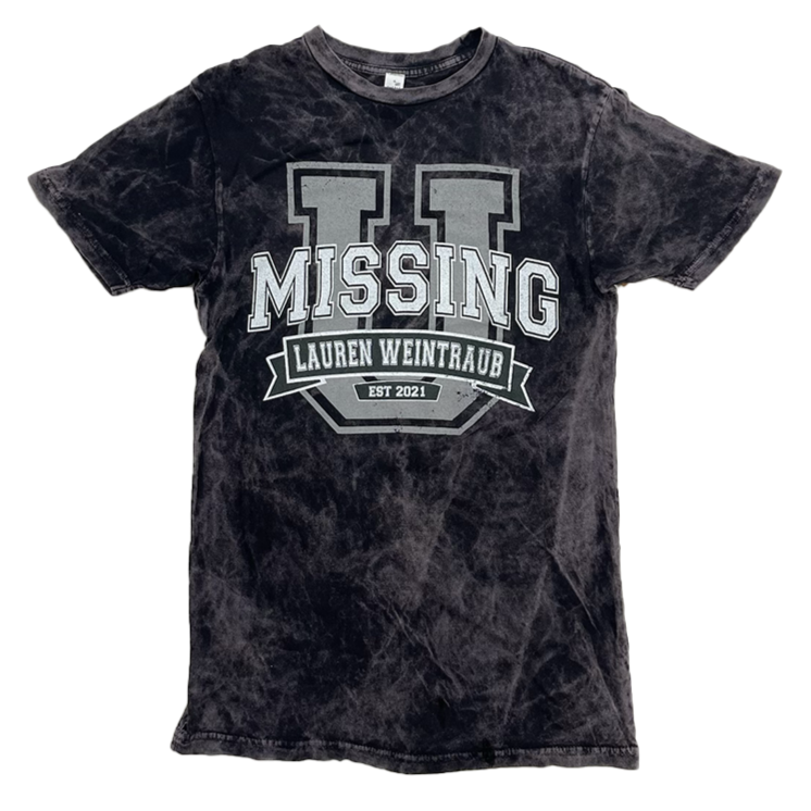 Acid Wash Missing U Tee